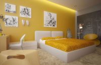 Các mẫu sơn tường nhà màu ánh kim